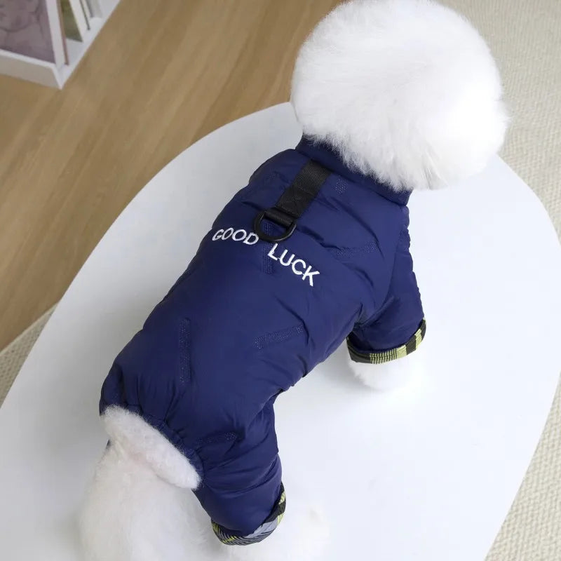 Waterproof Jacket for Dog Four Legs Puppy Winter Clothes Pet Coat Warm Dog Jumpsuit Chihuahua Dachshund Clothing Dog Jackets