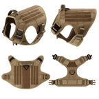 Large Dog Harness Pet German Shepherd Training Vest Tactical Medium Dog Harnesses Hunting For Dogs Accessories