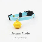 Cat Collars with Safety Clip For Easy-Release and Bell Pet Collar (A0265)