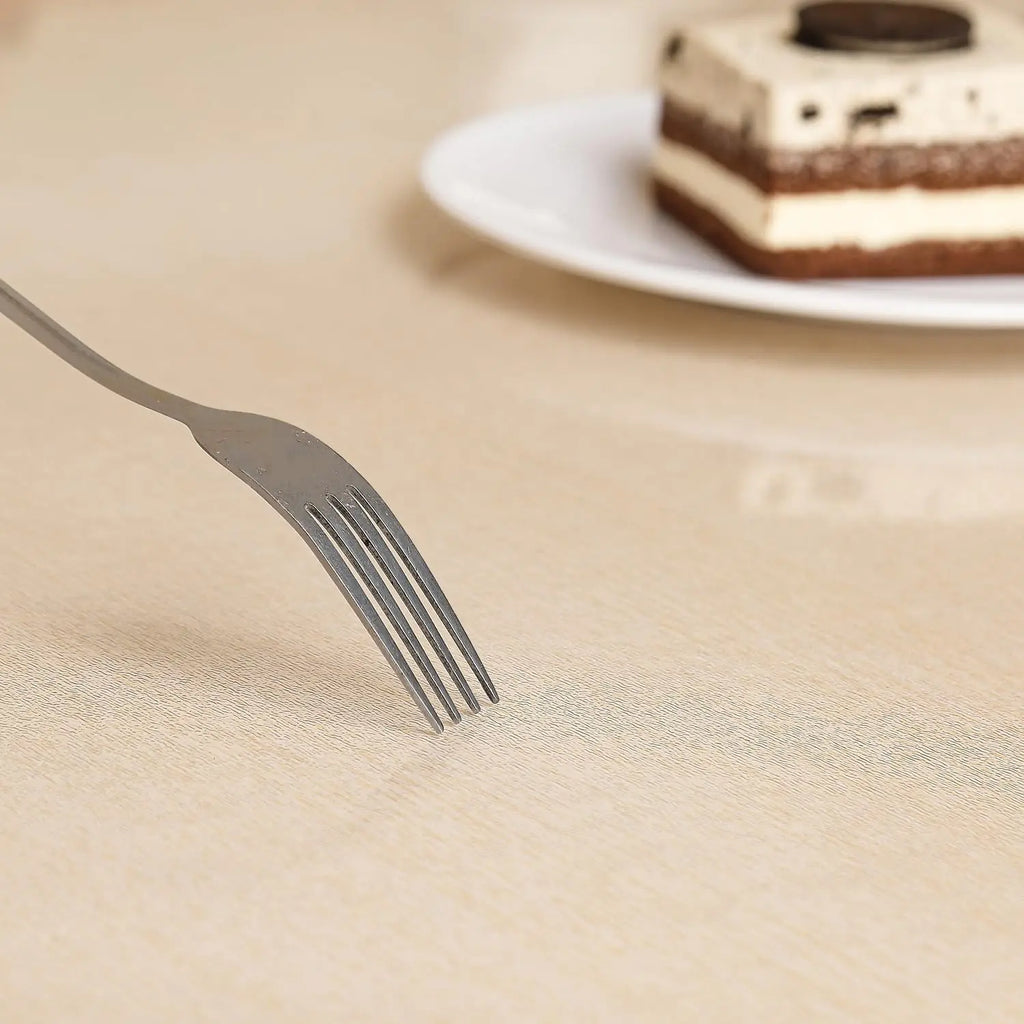 1.0mm Clear PVC Table Protector - Waterproof, Anti-Scratch for Kitchen & Dining