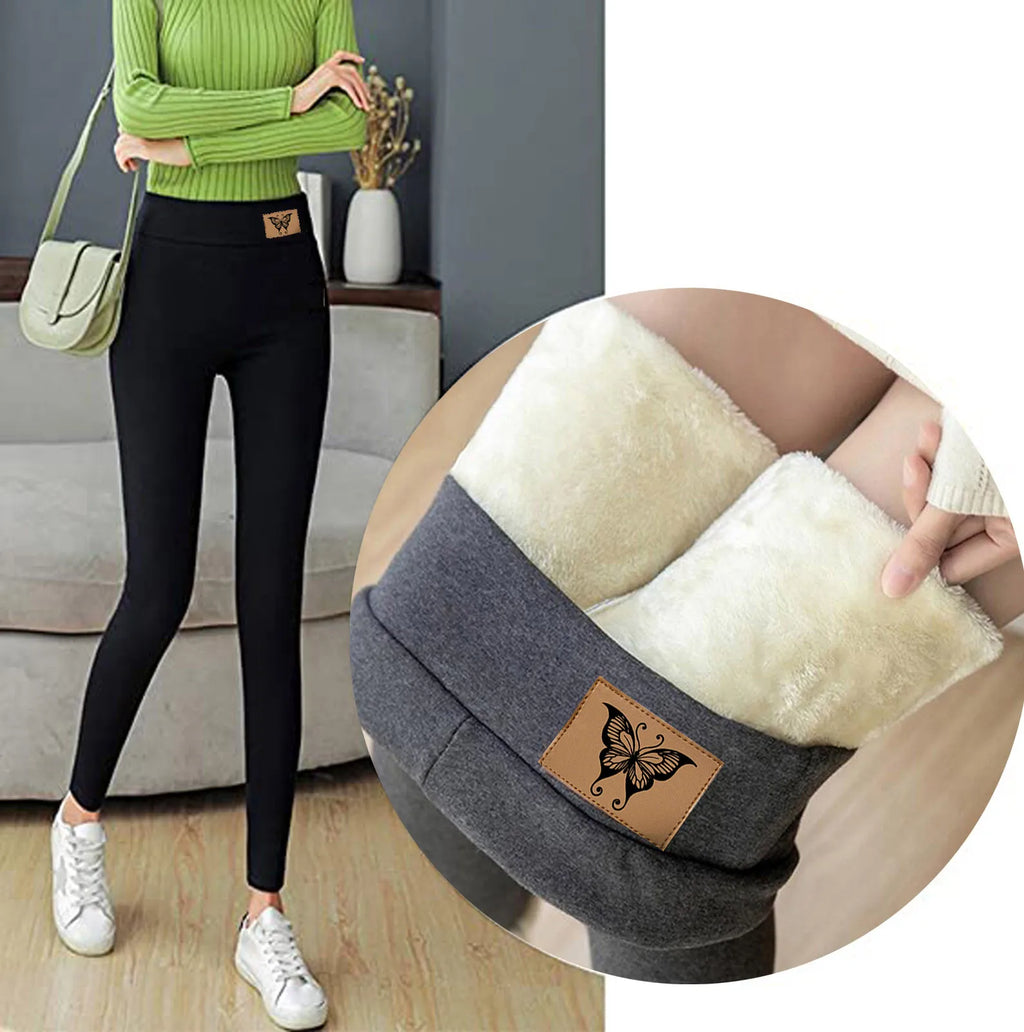 Meia-Calça Térmica Forrada para Inverno