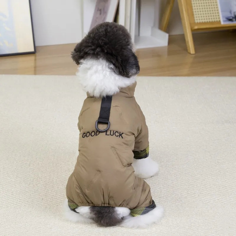 Waterproof Jacket for Dog Four Legs Puppy Winter Clothes Pet Coat Warm Dog Jumpsuit Chihuahua Dachshund Clothing Dog Jackets