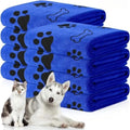 1-2pcs Quick-Drying Microfiber Dog Towel Absorbent Pet Bath Product Fiber Quick-drying Bath Towel Car Wiping Cloth Pet Supplies