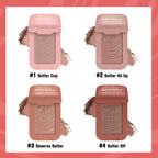 Bronzer Blush Highlights Palette&Brush Makeup Contour Sticks Cosmetics Contouring for Face Shading Palette Powder