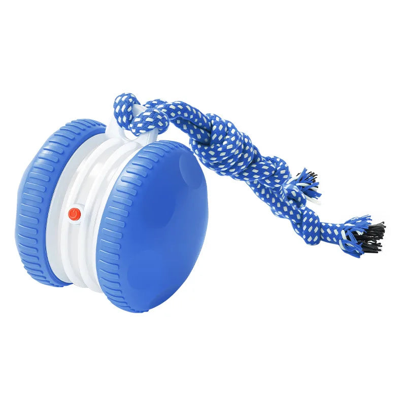 Lenovo Electric Rolling Ball Plastic Pet Toy, Rechargeable Cat and Dog Toy, Outdoor Pet Supplies with Leash Safe Materials