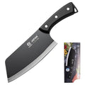 2Pcs 3Cr13 Stainless Steel Knives Kitchen Slicing Knife Chinese Chef's Butcher Knife Plastic Forged Blade Knives Cooking Cleaver