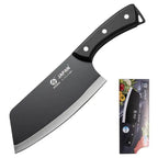 2Pcs 3Cr13 Stainless Steel Knives Kitchen Slicing Knife Chinese Chef's Butcher Knife Plastic Forged Blade Knives Cooking Cleaver