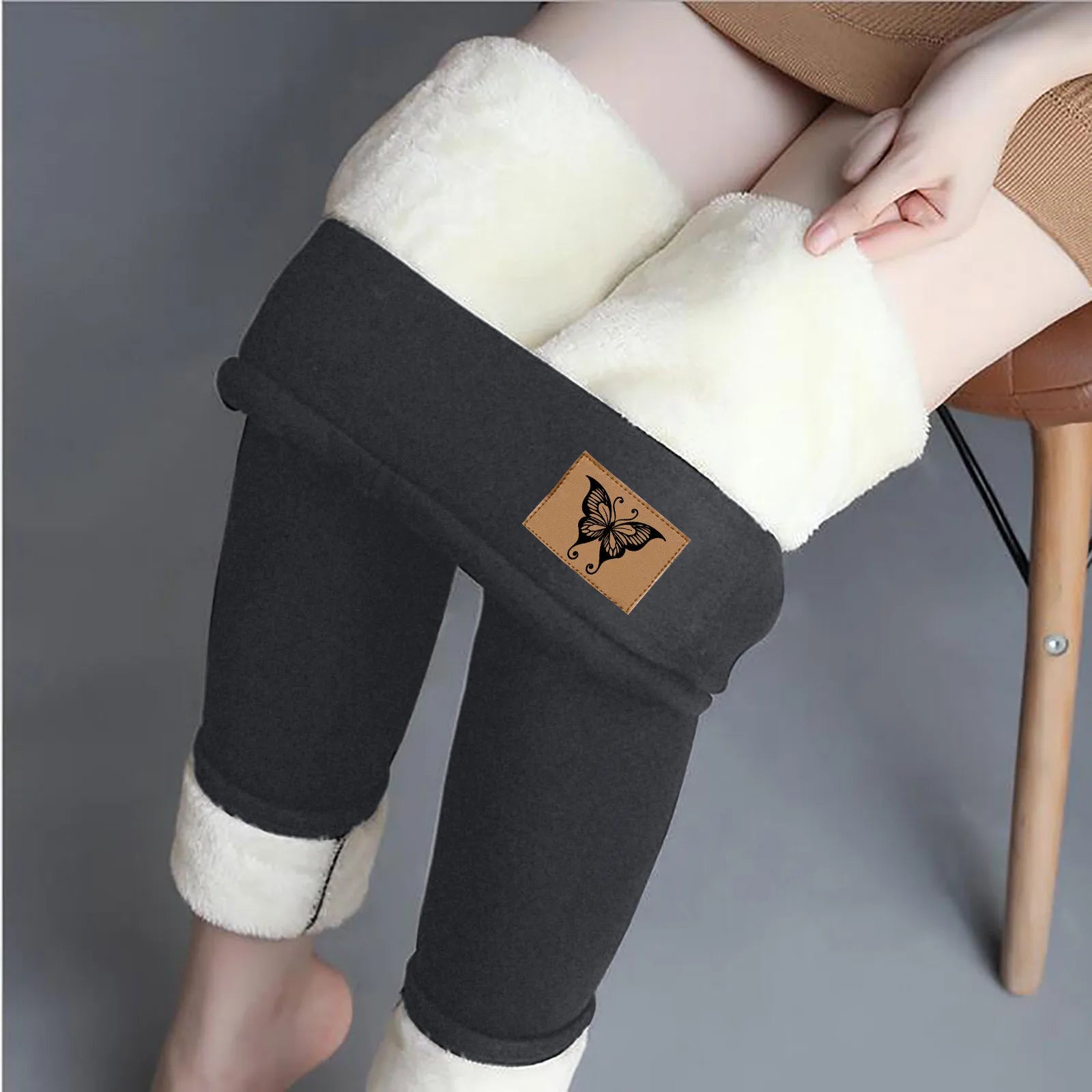 Meia-Calça Térmica Forrada para Inverno