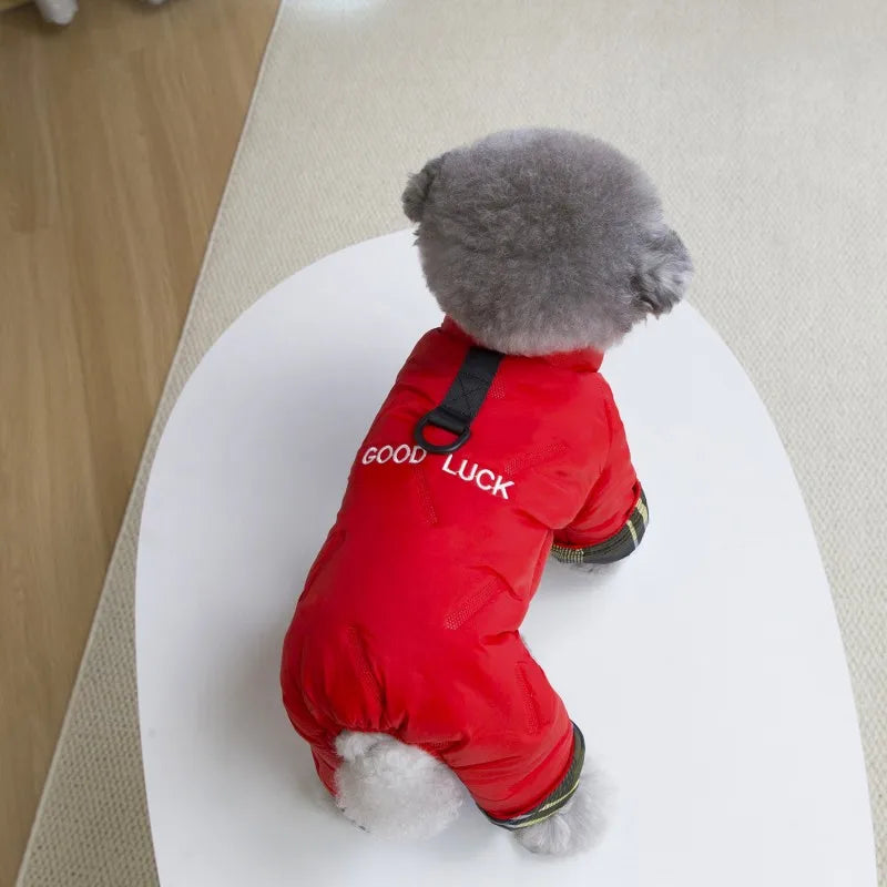 Waterproof Jacket for Dog Four Legs Puppy Winter Clothes Pet Coat Warm Dog Jumpsuit Chihuahua Dachshund Clothing Dog Jackets