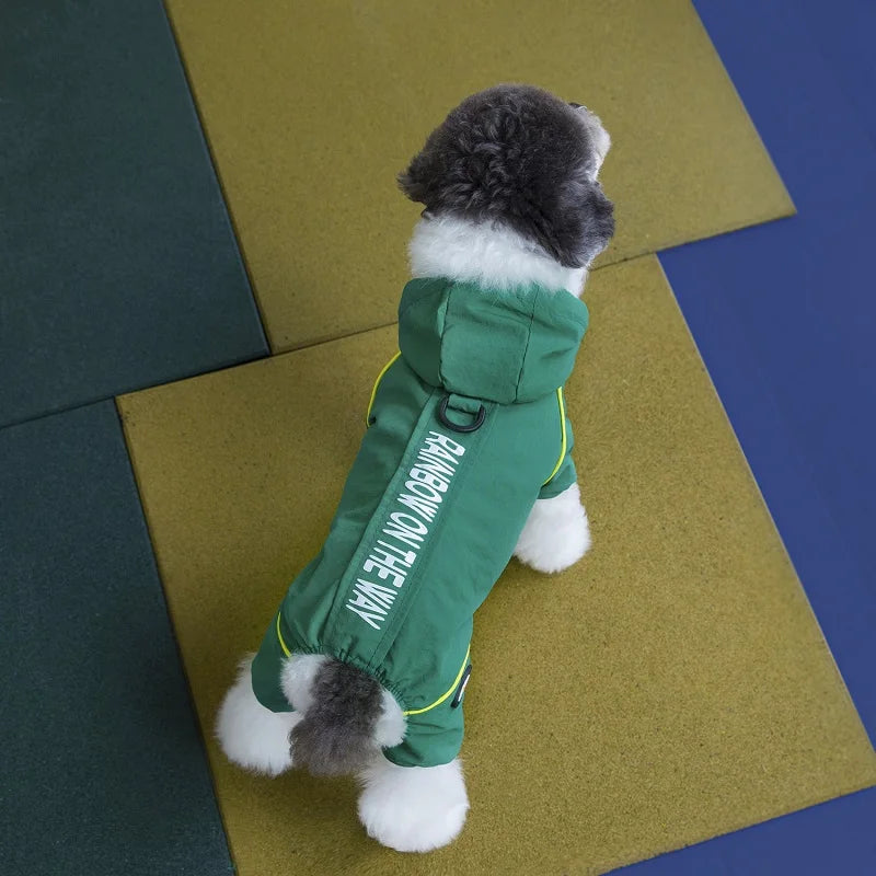 Waterproof Jacket for Dog Four Legs Puppy Winter Clothes Pet Coat Warm Dog Jumpsuit Chihuahua Dachshund Clothing Dog Jackets