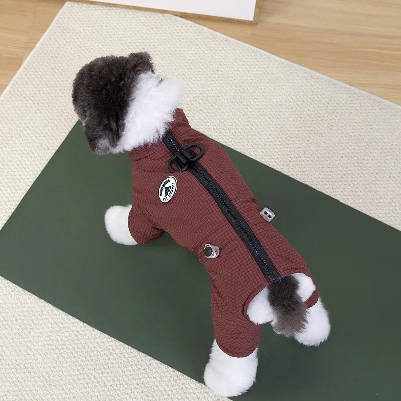 Waterproof Jacket for Dog Four Legs Puppy Winter Clothes Pet Coat Warm Dog Jumpsuit Chihuahua Dachshund Clothing Dog Jackets