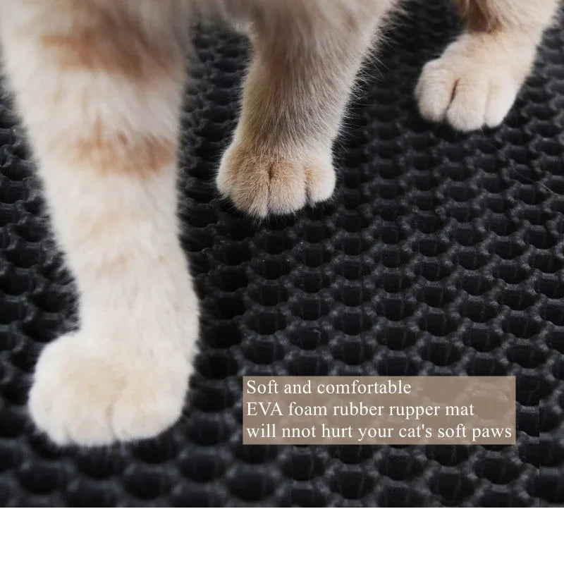 Litter Box Mat Litter Cat Sandbox Mat Cat Tray Pet Cat Sandbox Mat MSCZ04
