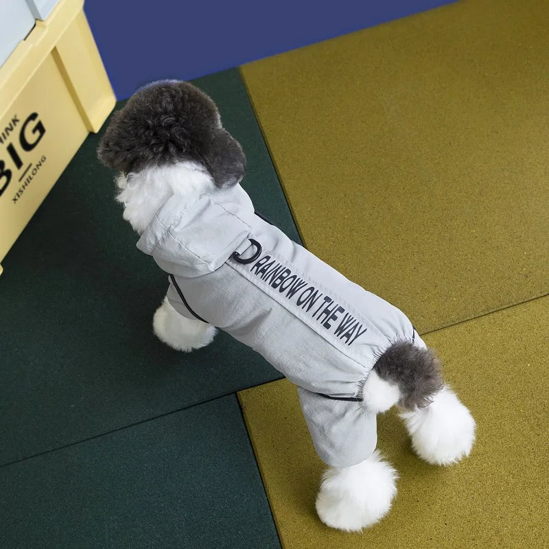Waterproof Jacket for Dog Four Legs Puppy Winter Clothes Pet Coat Warm Dog Jumpsuit Chihuahua Dachshund Clothing Dog Jackets