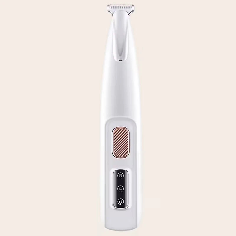 Electric cat and dog hair trimmer, USB charging pet electric pusher, pet shaver, suitable for pet eyes, ears, face, and buttocks