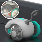 Cat Toy Ball Automatic Rolling Smart Cat Toy Car Interactive car remote control electric Car Indoor Pet Kitten Supplies