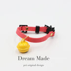 Cat Collars with Safety Clip For Easy-Release and Bell Pet Collar (A0265)
