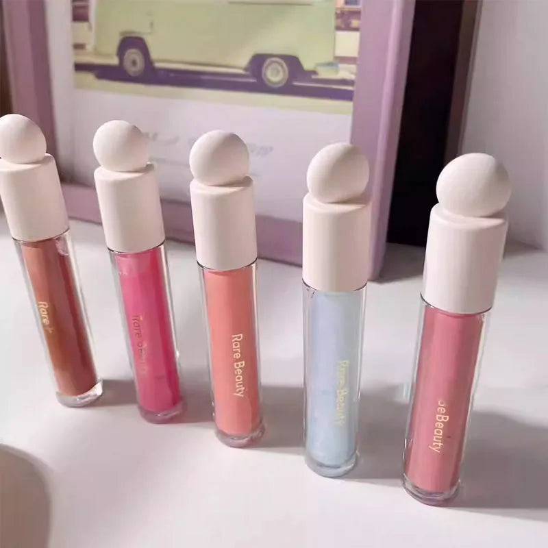 RARE BEAUTY 6-color Beam Fine Blaze Sparkling Lipstick and Smooth Lip Gloss A Natural Beauty That Accentuates Your Complexion